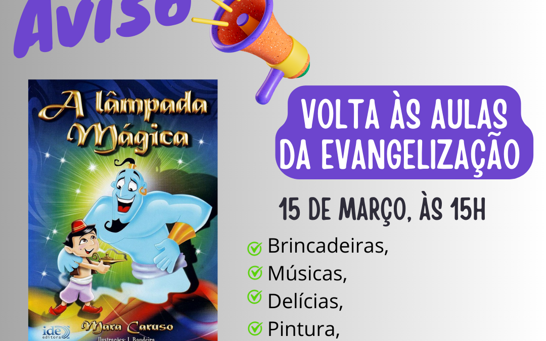 Início da Evangelização Infantojuvenil 2025